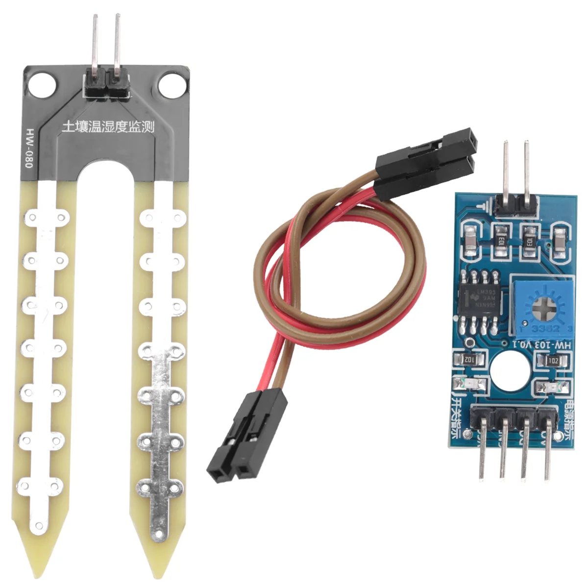 Soil Hygrometer Detection Module Moisture Sensor FC-28 DC 3.3V-5V CQS