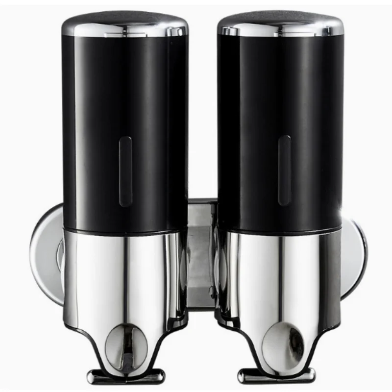Wall Mounted 500ml Bathroom Soap Dispenser Multi-style Single/Double/Triple Bottles for Shampoo Shower Gel Storage