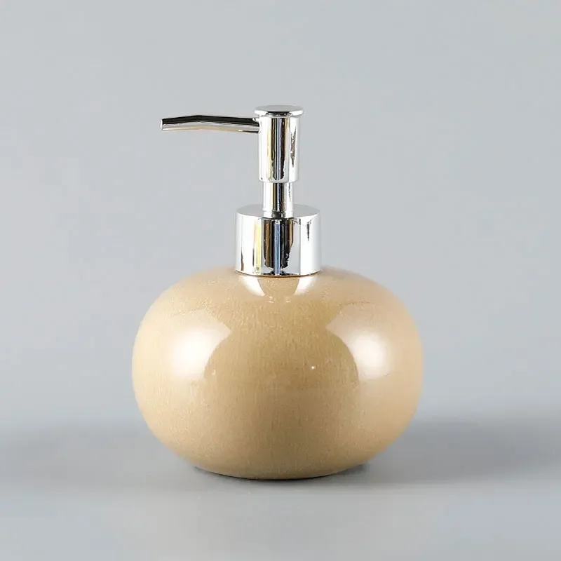470ml  Ceramic lotion bottle Advanced hand sanitizer bottle Home stay hotel press bottle Shampoo shower gel separate bottles