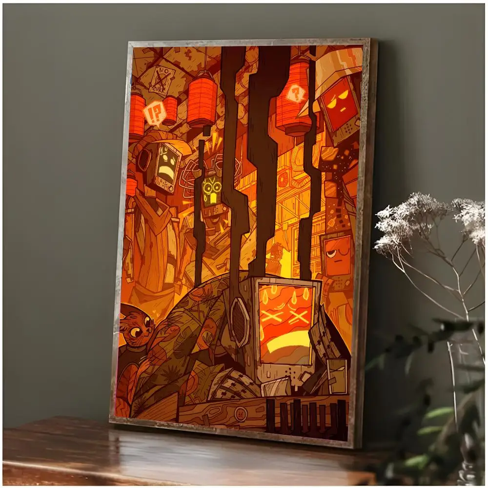 Adventure Game S-Stray Poster Modern Wall Art Bedroom Living Room Print Unframed