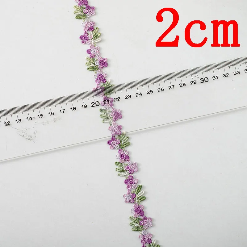 2meters Flower Decoration Lace Ribbon Trim Needlework Diy Crafts Supplies Home Decor Fabric Sewing Accessories Sewing Materials