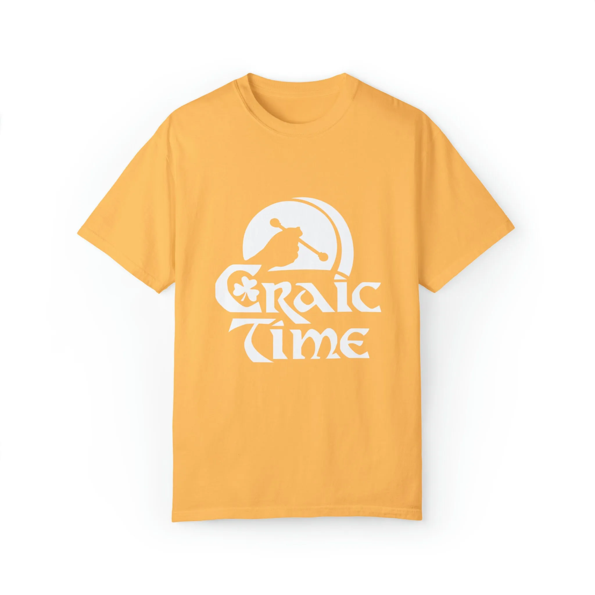 Irish Craic T Shirt Humor Cultural Fashion Funny Playful Lively Spirit Clothing Laughter Inspired Celebration