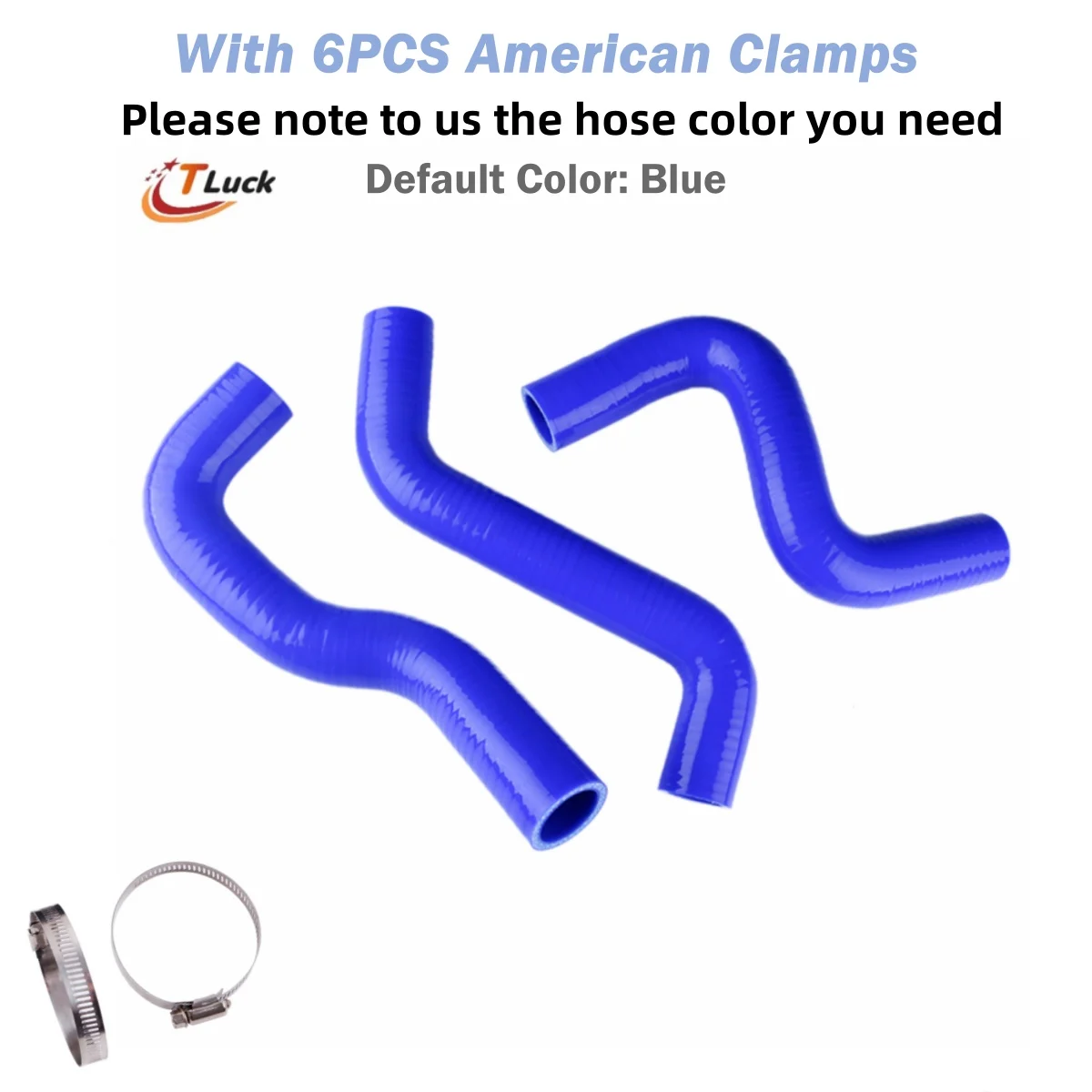 3PCS For TOYOTA Vits Yaris NCP91 XP90 1.5L 2005–2013 Car Silicone Radiator Coolant Pipe Tubes Hose