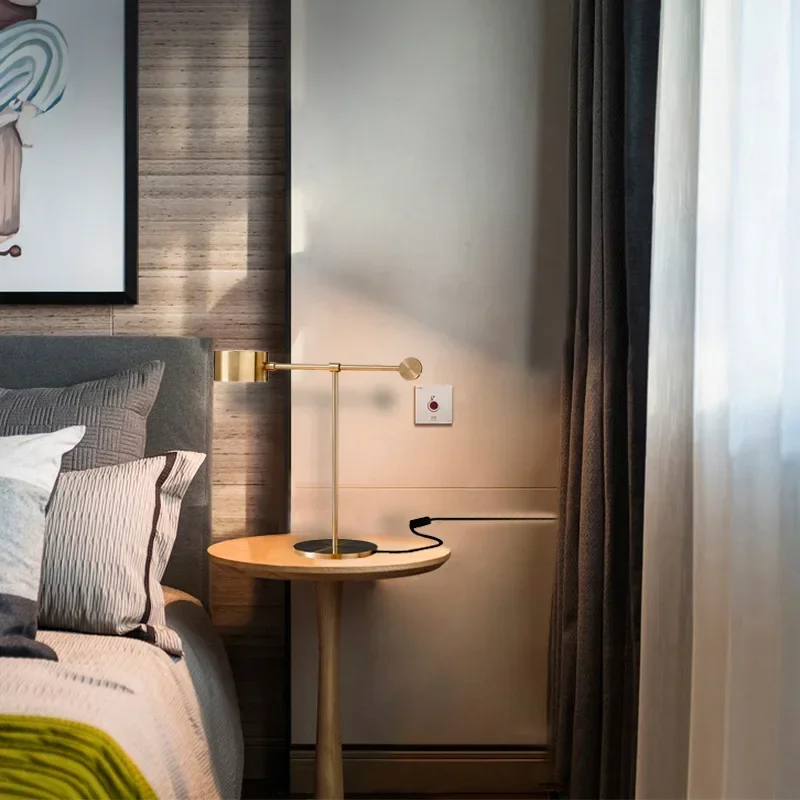 Modern Simple Desk Lamp Nordic Style Led Eye Protection Villa Study Table Lamp Creative Home Indoor Lighting Lampu Meja FYTL