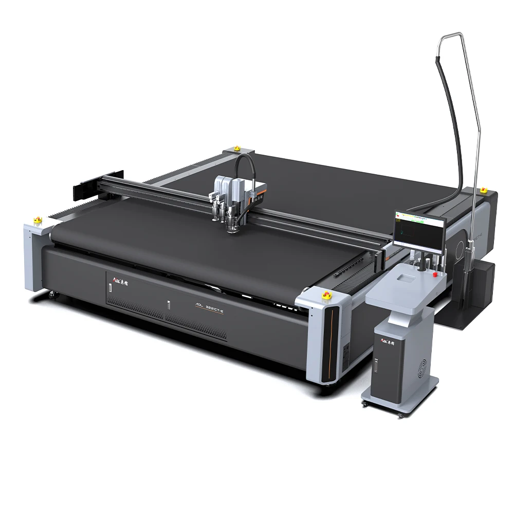2025  One Stop Cuter Plotter Digital Non-asbestos Rubber Silicone Gasket CNC Cutting Machine With Oscillating Knife Tool CE