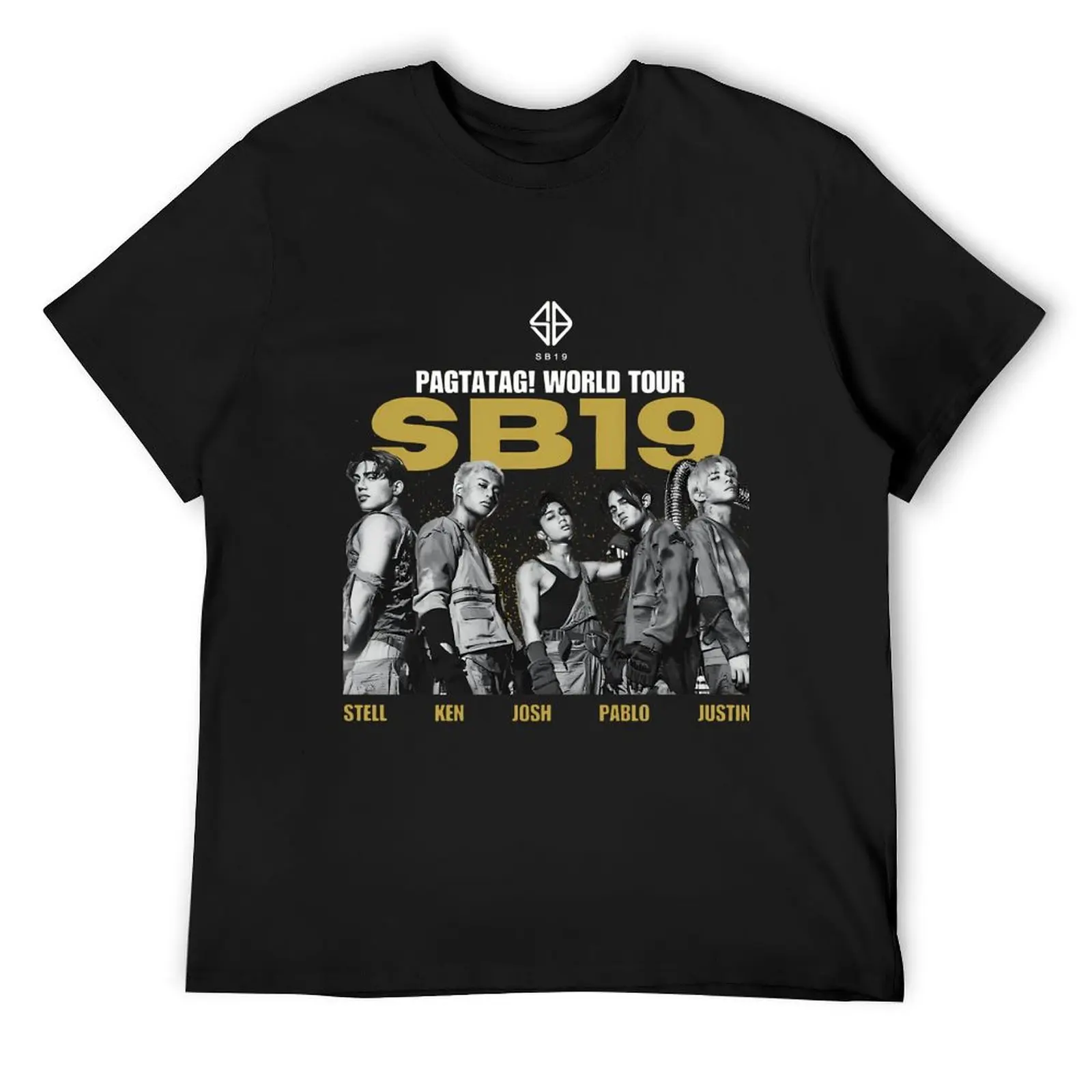 

SB19 World Tour T-Shirt vintage clothes summer tops designer shirts quick-drying men t shirt