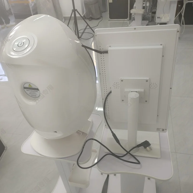 Scanner de peau 3D, analyseur de soins du visage, Machine de moniteur, miroir magique, Test Portable, détecteur d'anglais, analyse de Test de caméra faciale