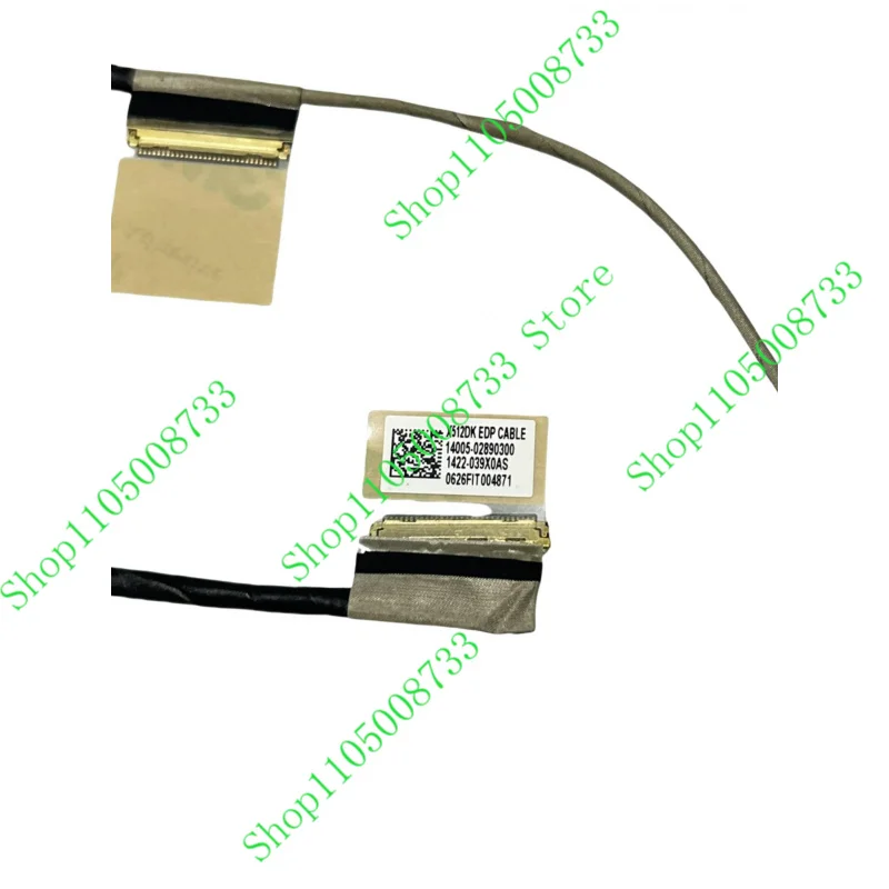 

PJFO For ASUS X512U X512UF FL8600F screen cable 14005-02890400 1422-03B20AS