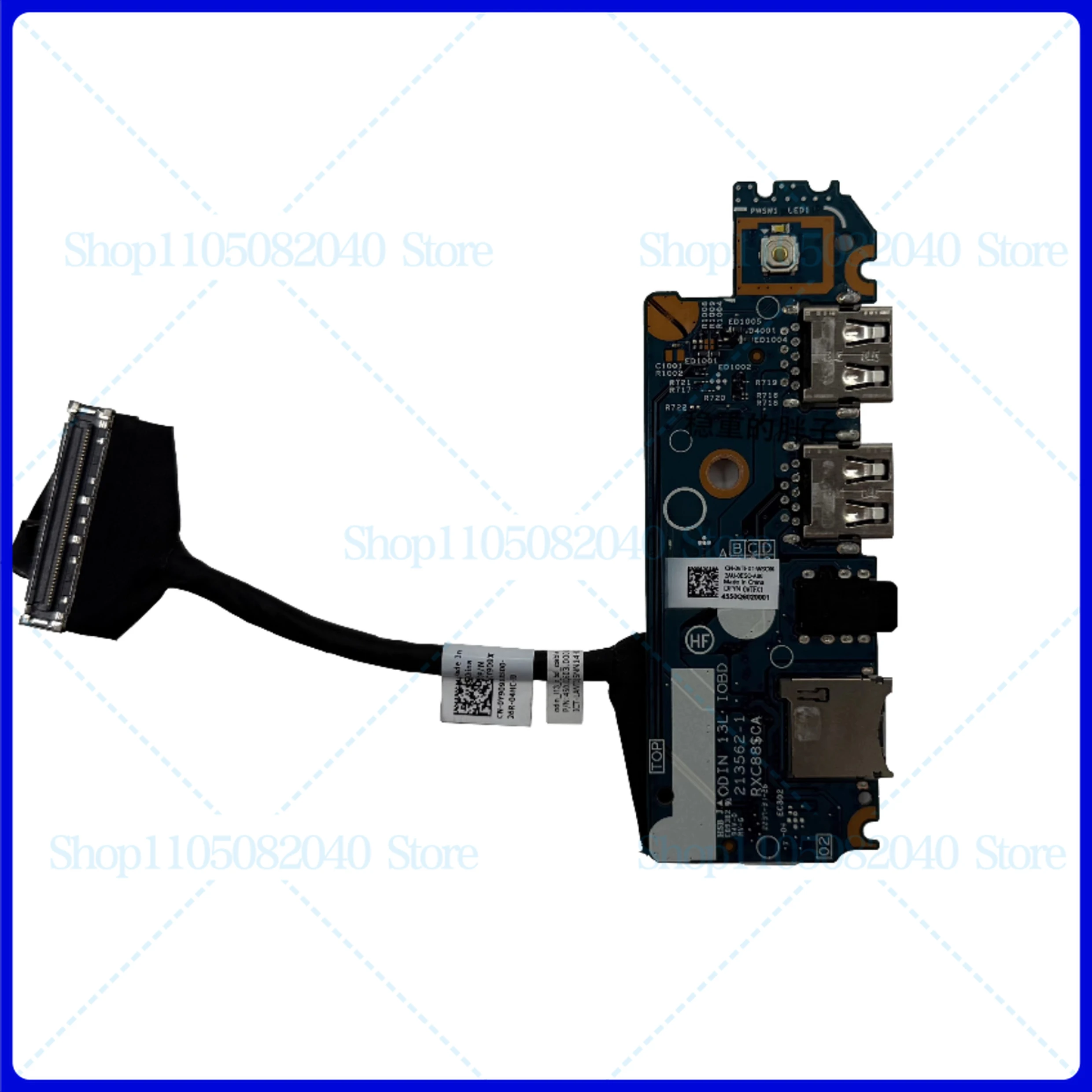 For DELL Latitude 3330 2-in-1 USB Board, Audio Board 0VTFX1