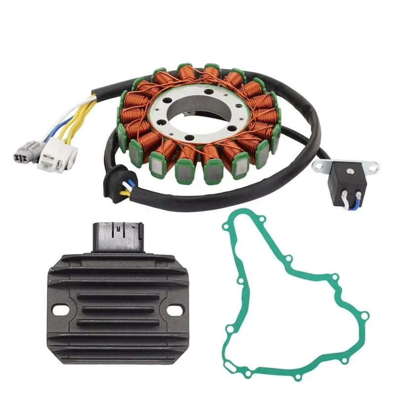 A13Z-ATV Stator Coil With Rectifier Gasket For LT-R450 LT-R450Z- Kit Includes 32101-45G00 11483-45G10 32800-05G00