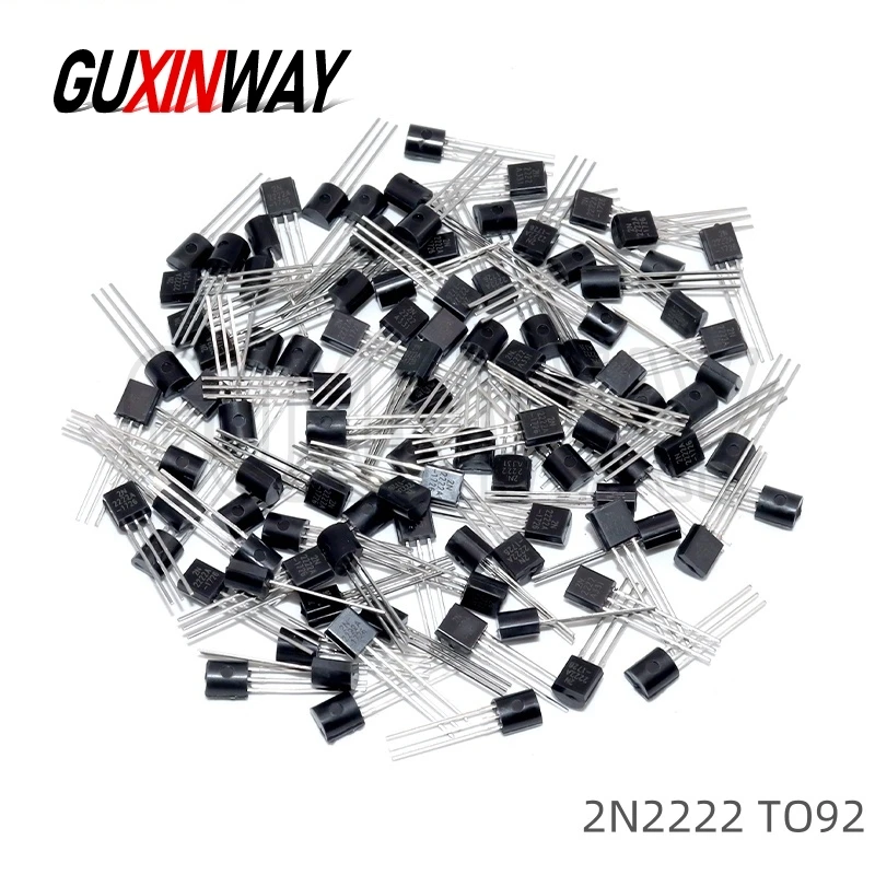 

TO-92 Transistor Kit 2N2222 TO92 NPN 30v 800MA Transistors Electronic kit