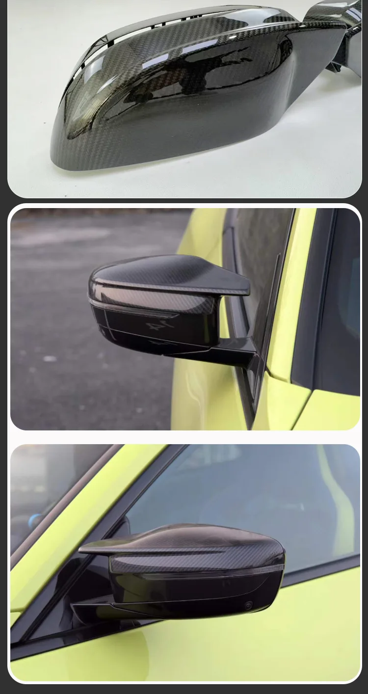 

BMW G80 G82 Carbon Fiber Mirror Case, Rearview Mirror Frame for 2021-IN Body Kit