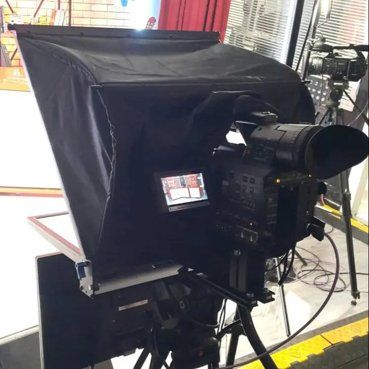 Simar 20 "Polegada profissional auto-invertendo monitor sem fio controlador de transmissão prompter estúdio teleprompter para tv