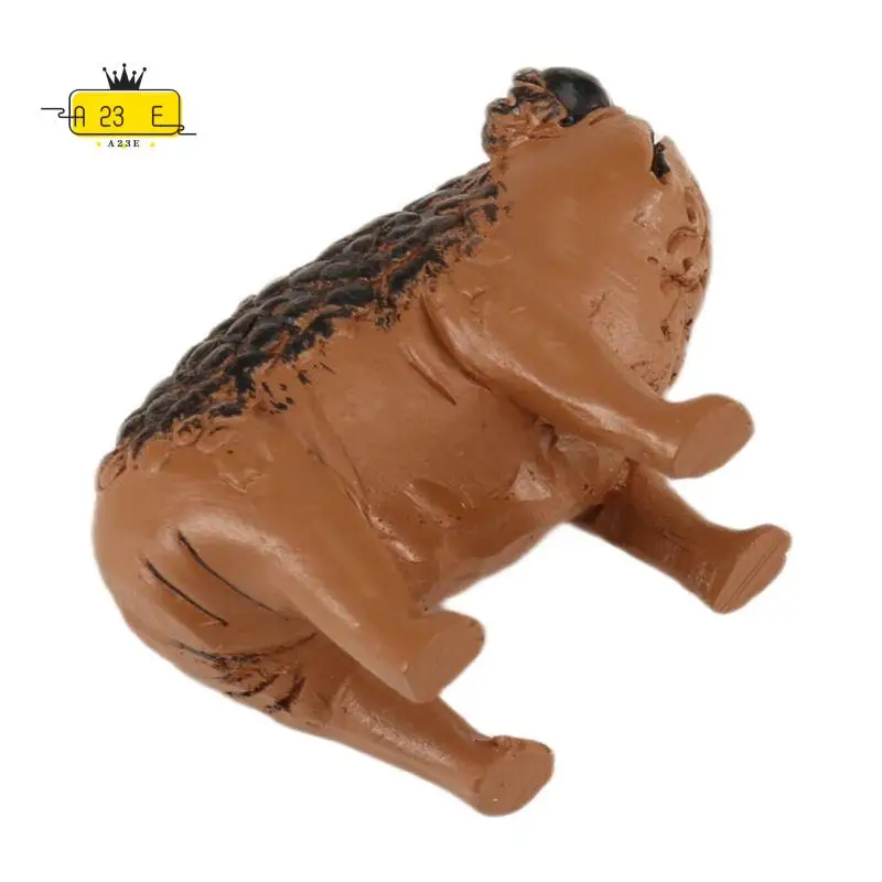A23E-Grumpy Frog Toad Statue Ugly Angry Outdoor Garden Yard Frog Decor Statue Fun Novelty Home Office Frog Decor Sculpture