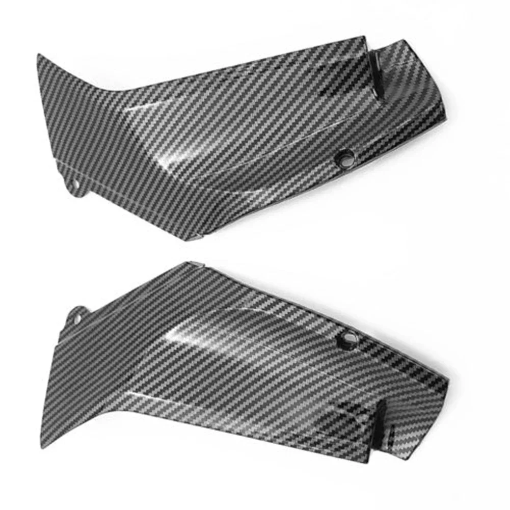 

Frame Cover Fairing Trim Replacement Side Air Duct Cover Vehicle 2 Pc 2 Pc/set 2pcs Accessories Carbon Fiber Black