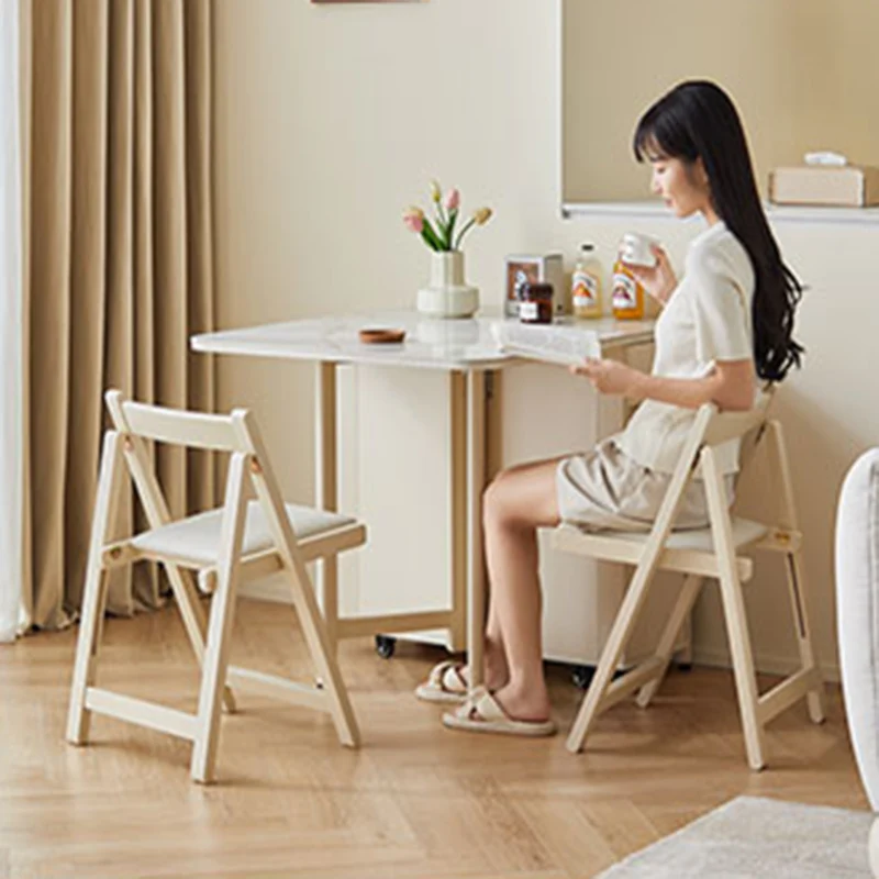 Sedentary Table Folding Dining Dinning Tables Ceramic Reception Extendable Kitchen Multifunction Home Mesa De Comedor Room Cafe