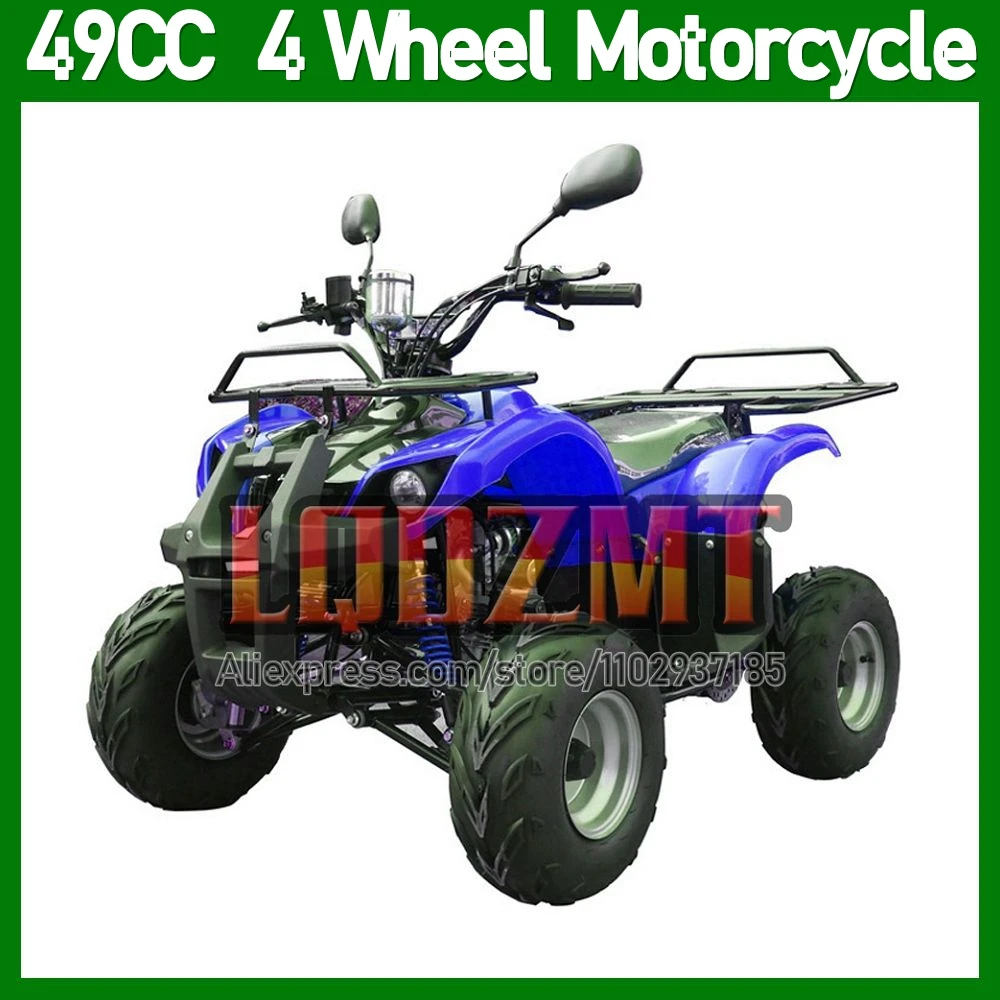 2024 49CC 50CC 2Stroke ATV Motorbikes MINI MOTO Miniature ATV/UTV Parts OFF-road Gasoline Motorcycle Racing Four Wheel Motorbike