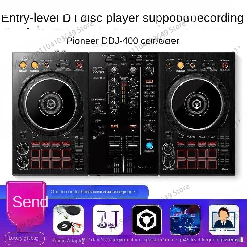 DDJ-400 Getting Started Disk Recorder Dual Channel DJ Digital Controller Disk Recorder Controller Pioneer Disk Recorder