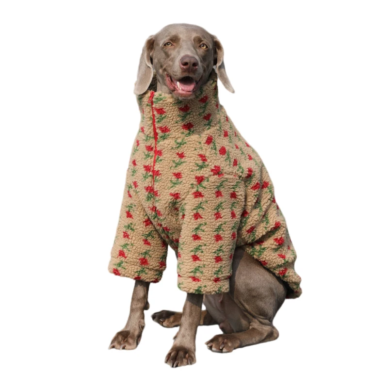 

Large Dog Jacket Poodle Samoyed Border Collie Husky Labrador Dobermann Belgian Malinois Golden Retriever Big Dog Clothing Winter