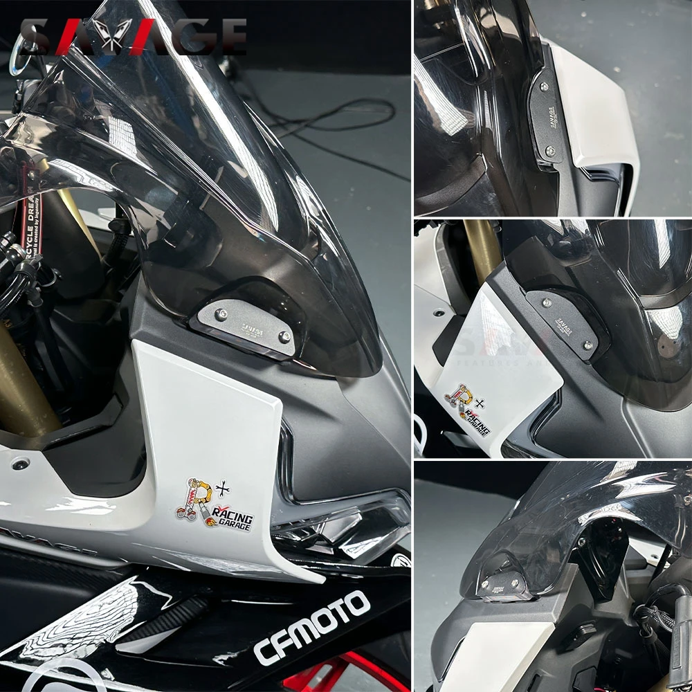 2025 450SR 450SS مرآة كتلة قبالة بدوره مصباح إشارة ل CFMOTO 450SRS SR450 450 SR SS SRS 2022-2024 مؤشر غير مرئي المتعري