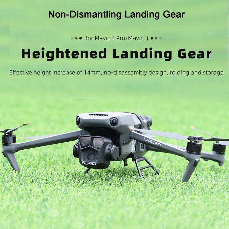 Non-Dismantling Landing Gear for DJI Mavic 3 PRO /Mavic 3 /Mavic 3 Classic Heighten Leg Gimbal Protector Drones Accessories