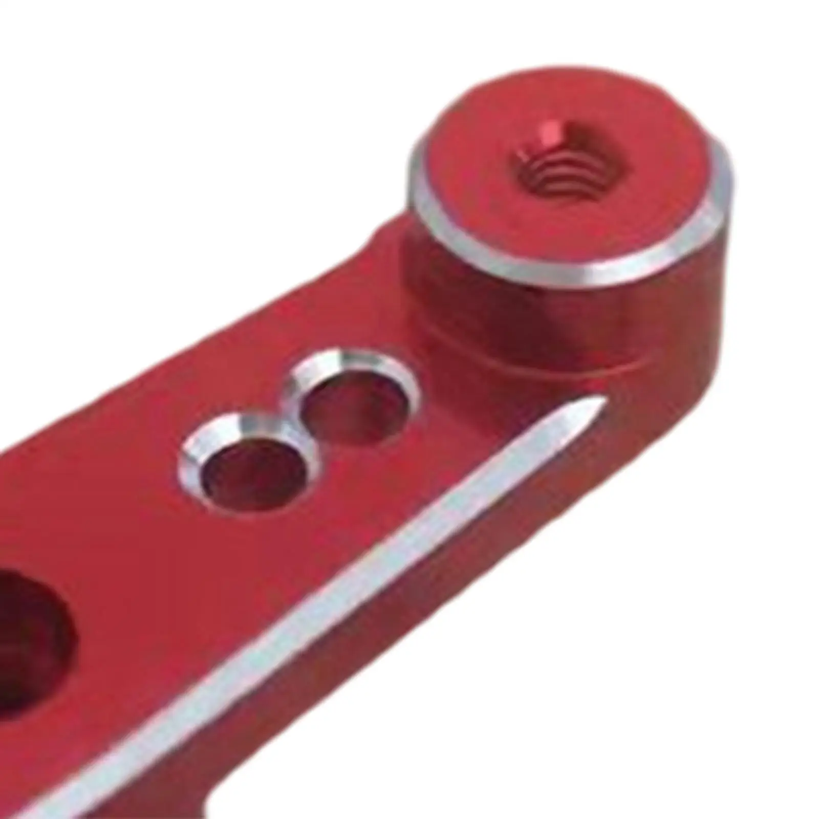Durevole servo corno in metallo filettatura M3 braccio sterzo pezzo di ricambio per auto RC per camion elettrico Axial SCX24 90081