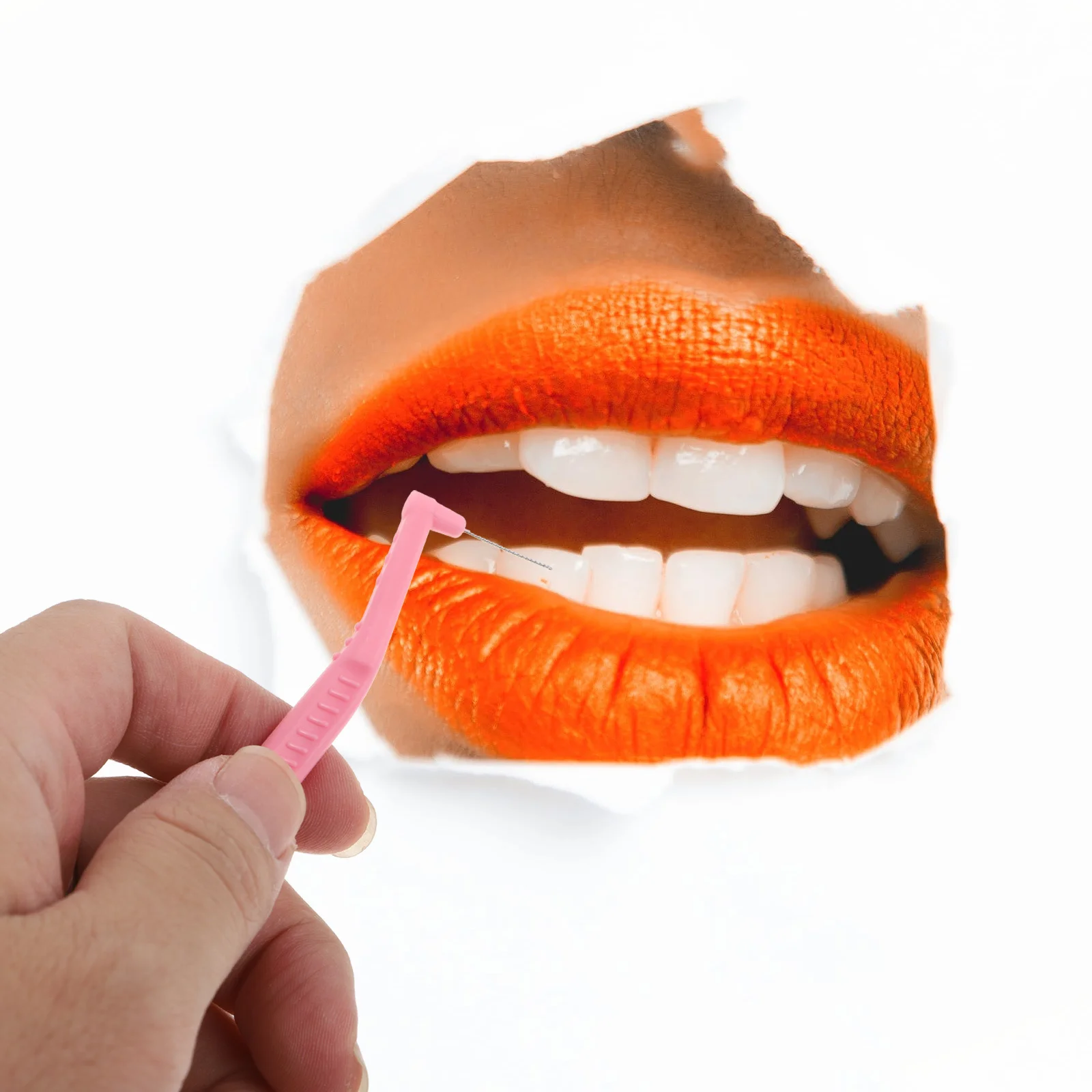 

15pcs Interdental Brushes Stainless Steel Wire Durable Easy Use Portable Teeth Cleaning Tools Flossing Picks Travel Oral Care