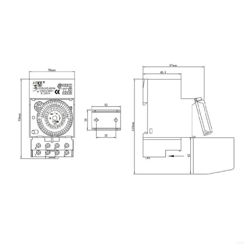 37ME SUL181H for Time for Water Heater, Water Dispenser Control Avoid the for Peak of Power Easy to Install Compact Du