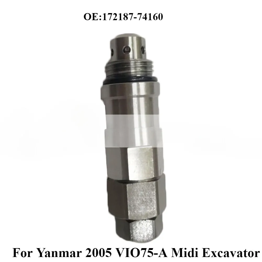 

Relief Valve 172187-74160 For Yanmar 2005 VIO75-A Midi Excavator