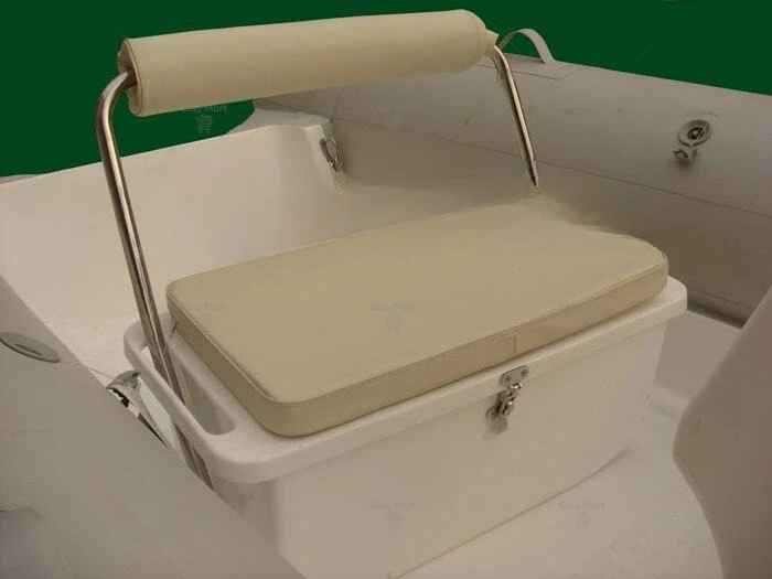 Factory direct sales, high-quality fiberglass boat rubber boat special seat box, with cushion，