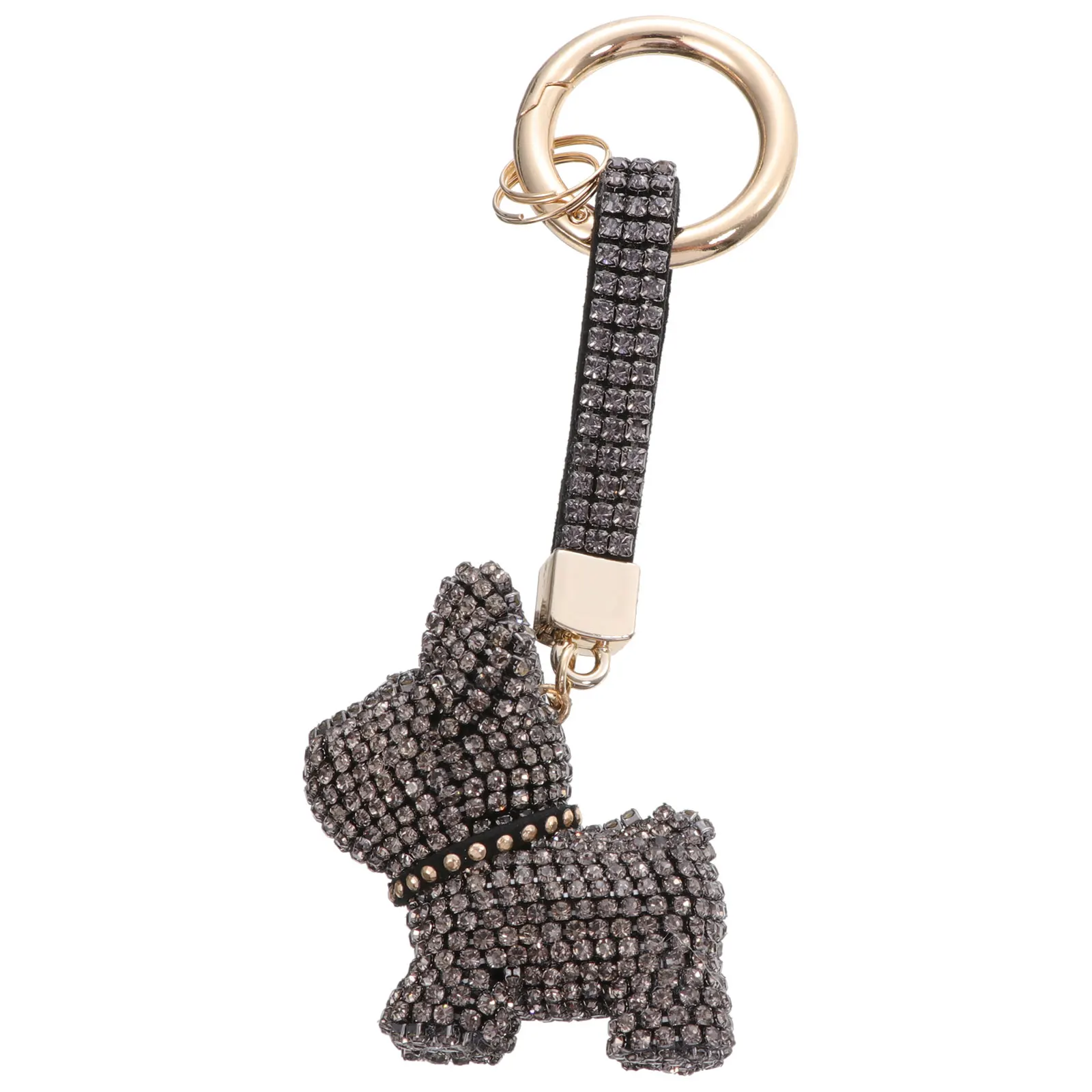 

Fighting Dog Dress Hanging Ornaments for Bag Keychain Cute Accessories Keychains Cool Charms French Bldog Christmas Decor