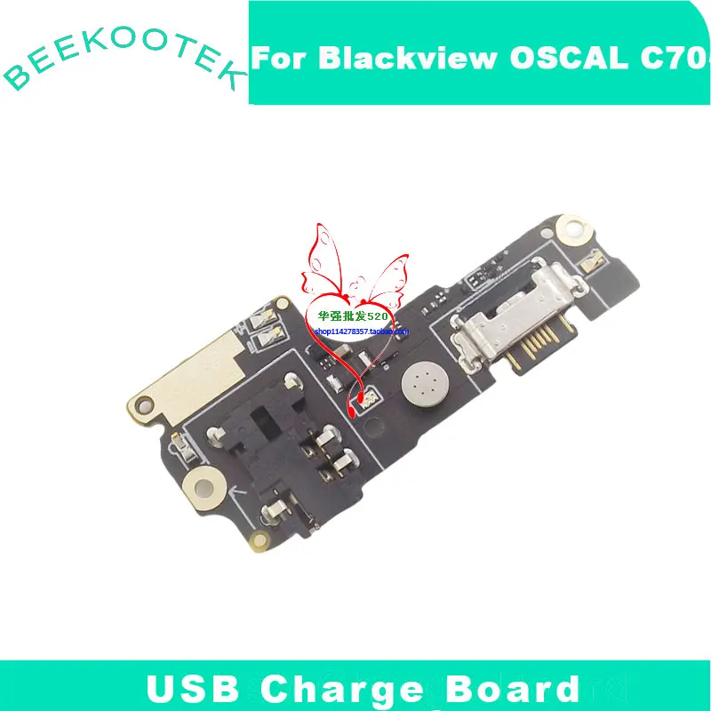 New Original Blackview Oscal C70 USB Board Base Charging Port Board With Mic Accessories For Blackview Oscal C70 Smart Phone