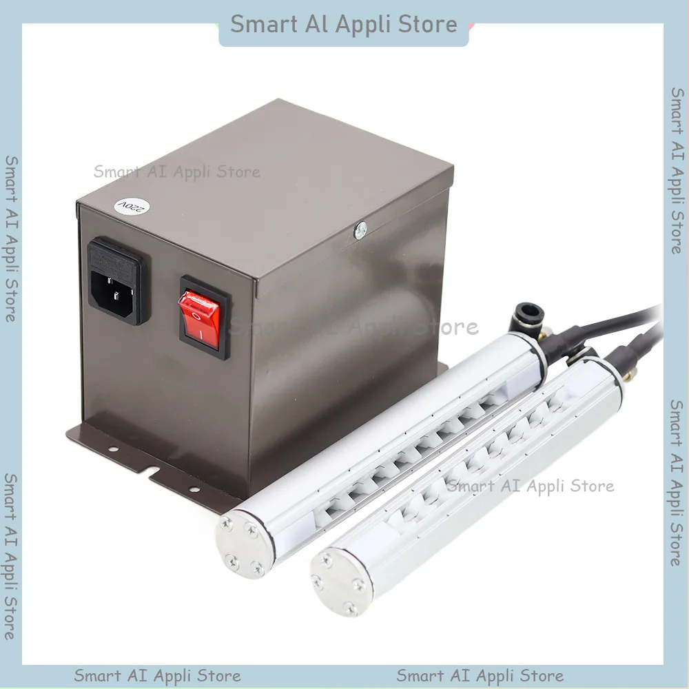 

Static Eliminator SL-009 High Voltage Generator+2pcs 250mm/150mm/340mm Anti Static Bar ESD Ionizer Air Blowers