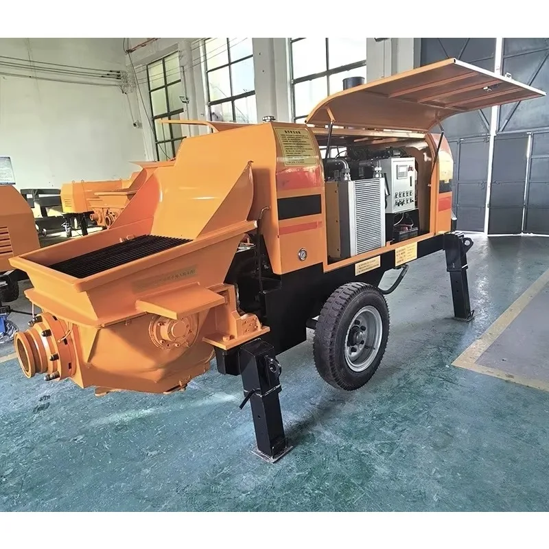 Customized Concrete Pumping Machine Electric Diesel Concrete Transfer Pump Concrete Pump