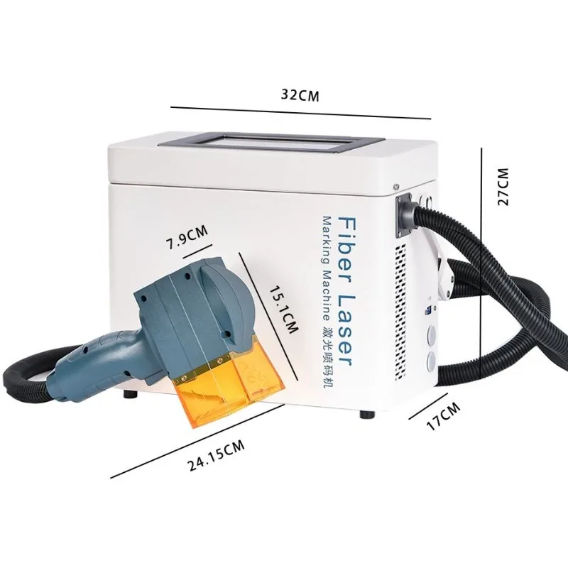 [الأكثر مبيعا] 20 واط الألياف المحمولة شعاع حفارة آلة وسم تاريخ الشعار طابعة تاريخ انتهاء الصلاحية