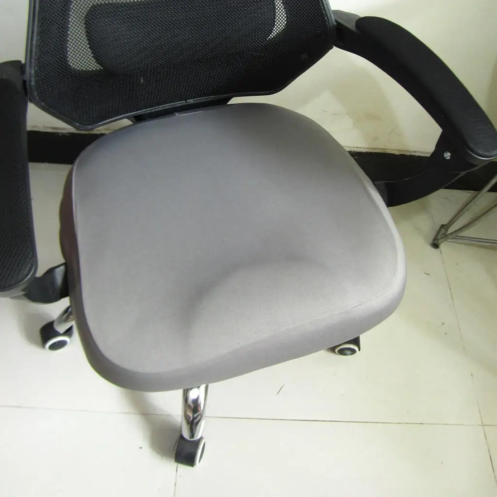Polyester Stretch Chair Seat Cover Slip on Furniture Protector for Wedding Dining Room Banquet Event