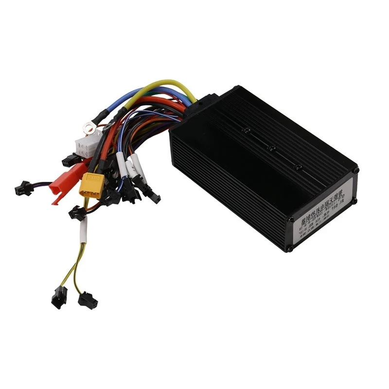 ABHU Ebike Brushless Controller 45A 1500W Sine Wave Speed Regulator No LCD Display For Electric Bicycle E-Scooter Parts