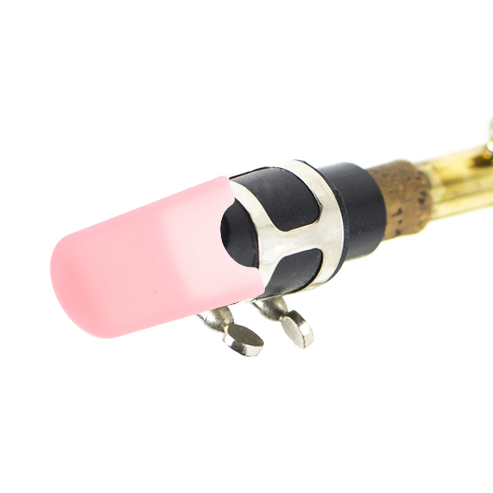 

5pcs Pink Silicone Saxophone Finger Rest Thumb Accessories for Alto Soprano Instruments Protectors Comfort Fit Durability