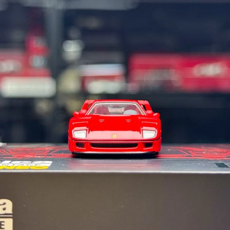 تاكارا تومي تومييتيك TLV 1/64 F40 1989 سبيكة موتور مركبة دييكاست نماذج ألعاب السيارات جمع هدايا الصبي #3