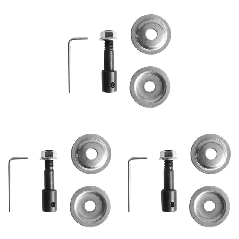 

B-Est 3 Sets Of Grinding Wheel Connection Shaft For 775 Motor Polishing And Grinding Rods