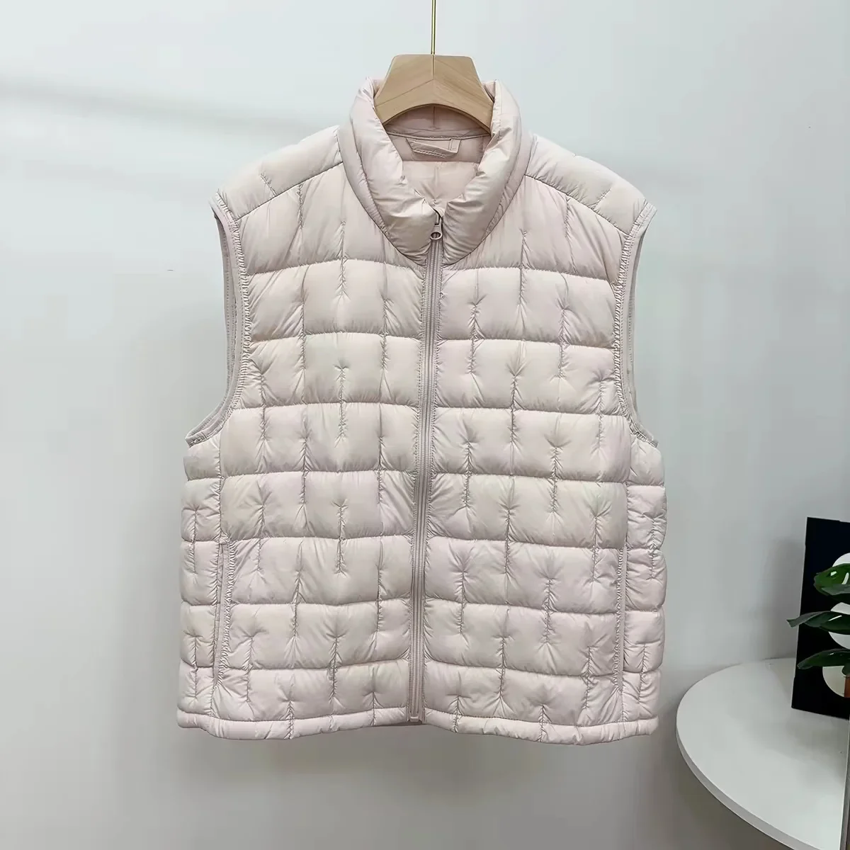 2026 Autumn and Winter New Women's Down Vest Short Windproof Top