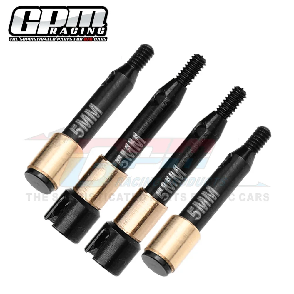 GPM Metal Steel +5mm Wide Front Rear Drive Shafts LOS-1764 for LOSI 1/24 Micro-B 2WD Buggy RTR LOS00007 Upgrade Accessories