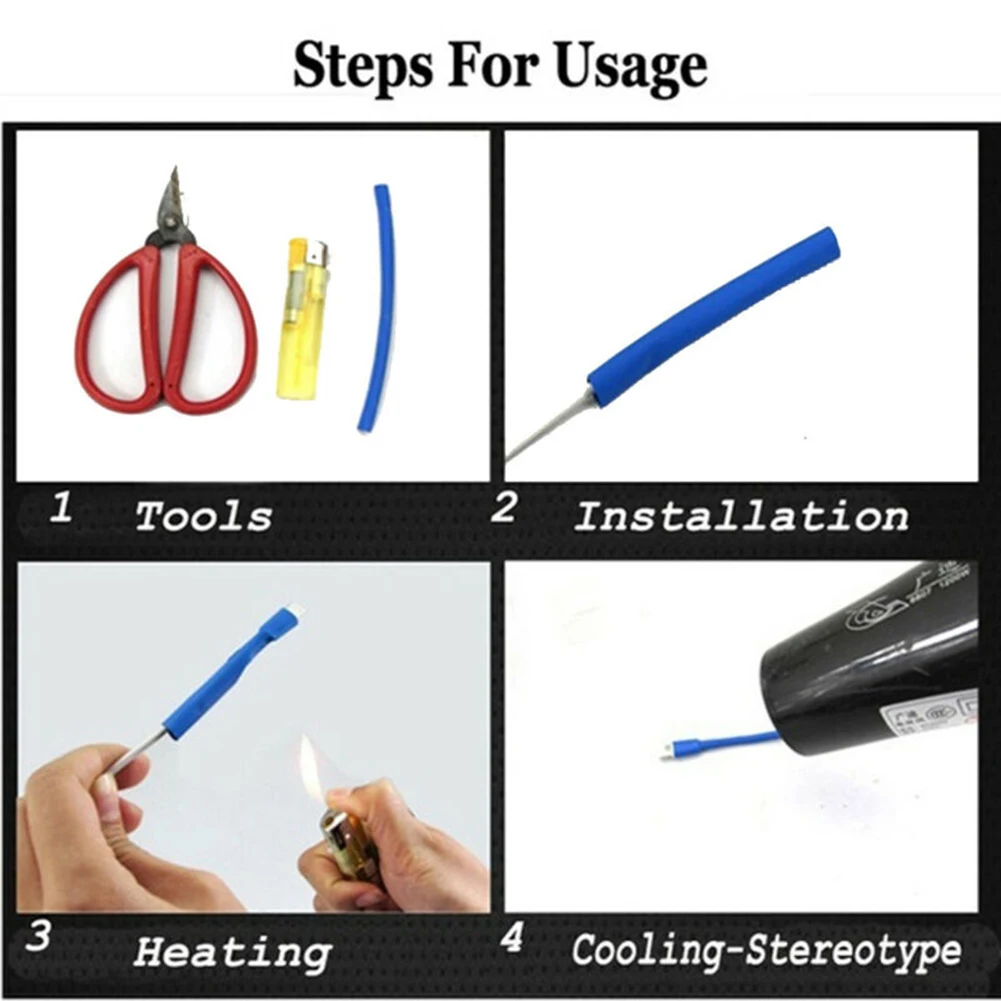 Heat Shrink Tubing 750PCS Assorted Sizes and Colors for DIY Electronics Repair and Cable Management with Easy Identification