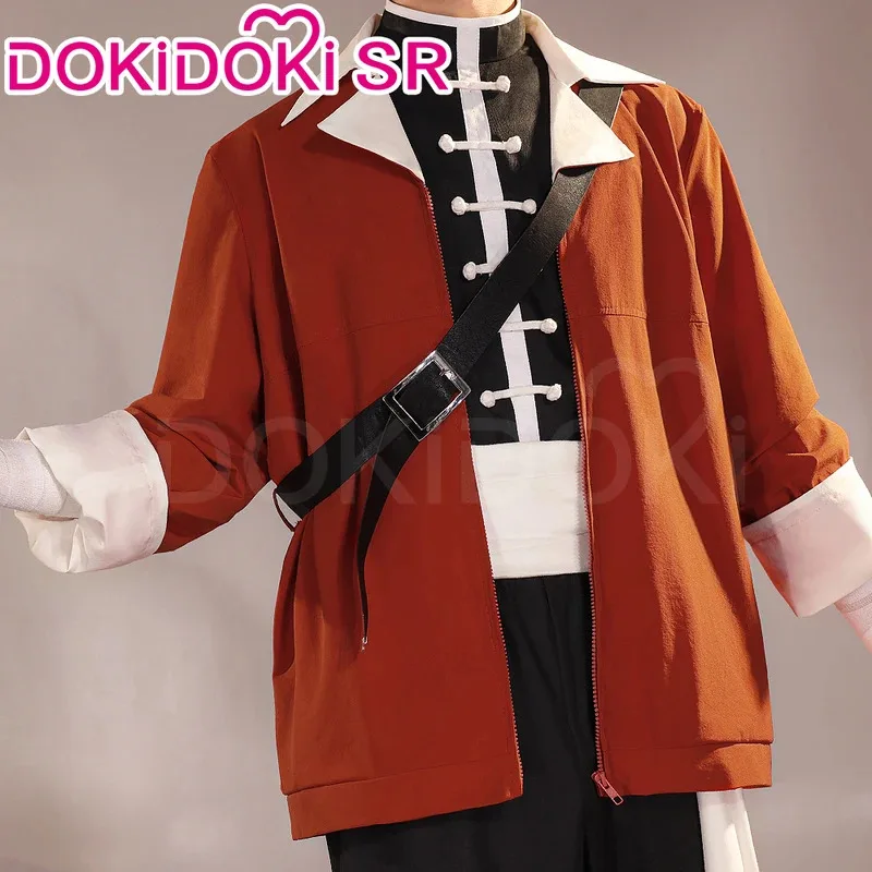 qq28LQIN STOCK أنيمي فريرين: ما وراء نهاية الرحلة DokiDoki-SR ستارك أزياء الهالوين التأثيرية للرجال