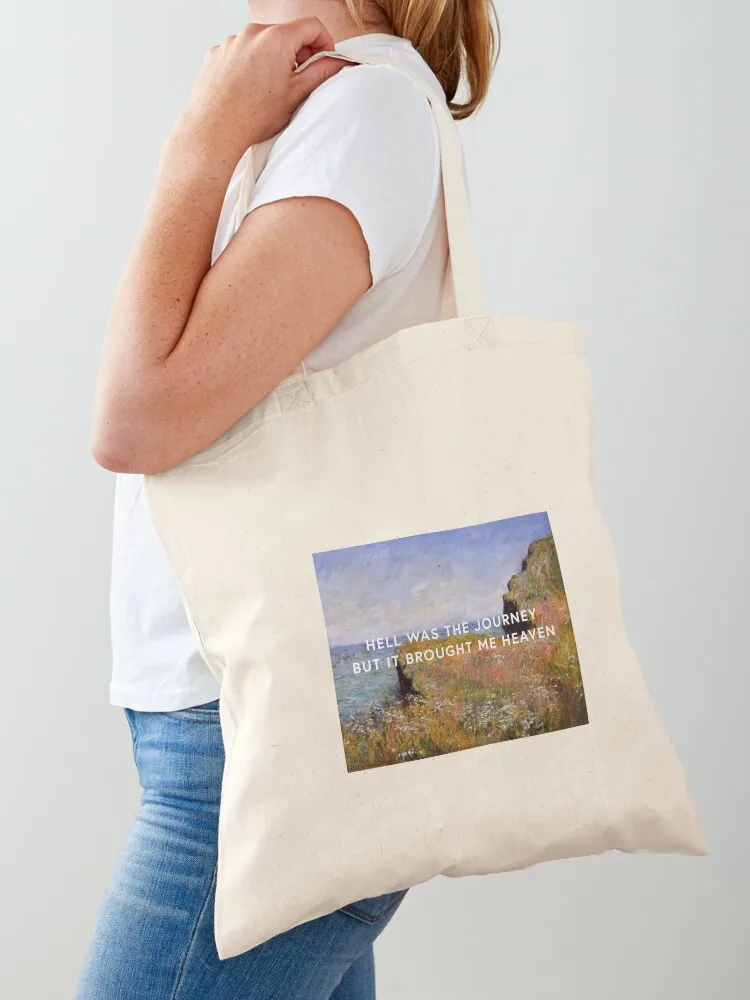 hell was the journey Tote Bag personalized tote large tote bag sac pour femme canvas bags Canvas Bag