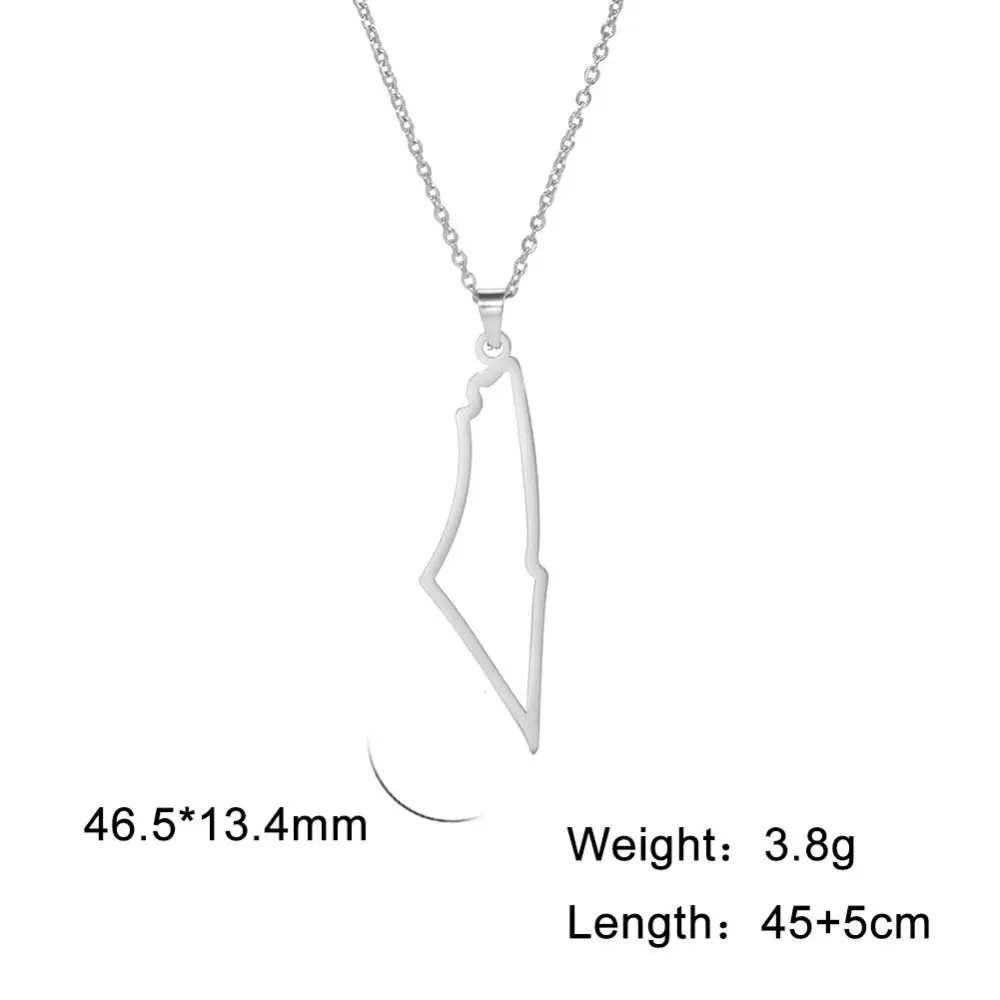 New Hollow Stainless Steel Necklace Irregular Fashion Mountains Pendant Necklace Jewelry Gifts Simple Design Necklace Women