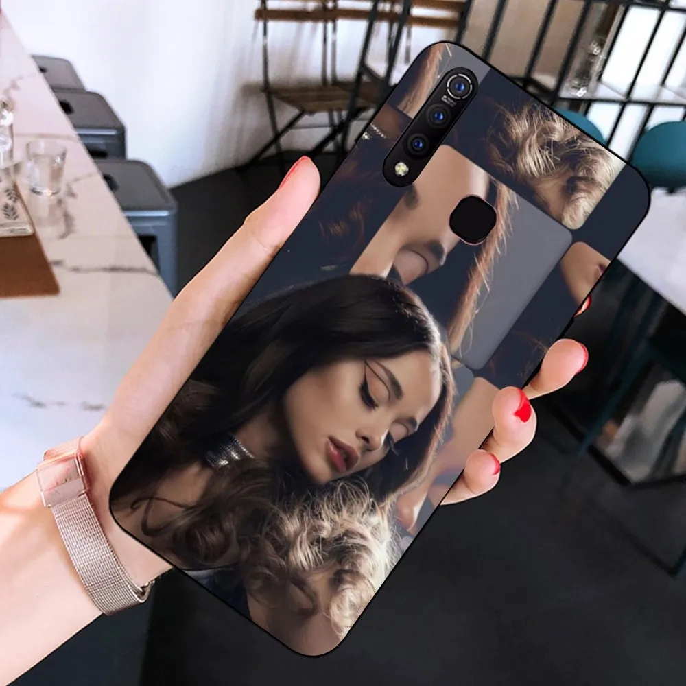 A-Ariana G-Grandes girl Phone Case For Huawei Y9 6 7 5 Prime Enjoy 7s 7 8 plus 7a 9e 9plus 8E Lite Psmart Shell