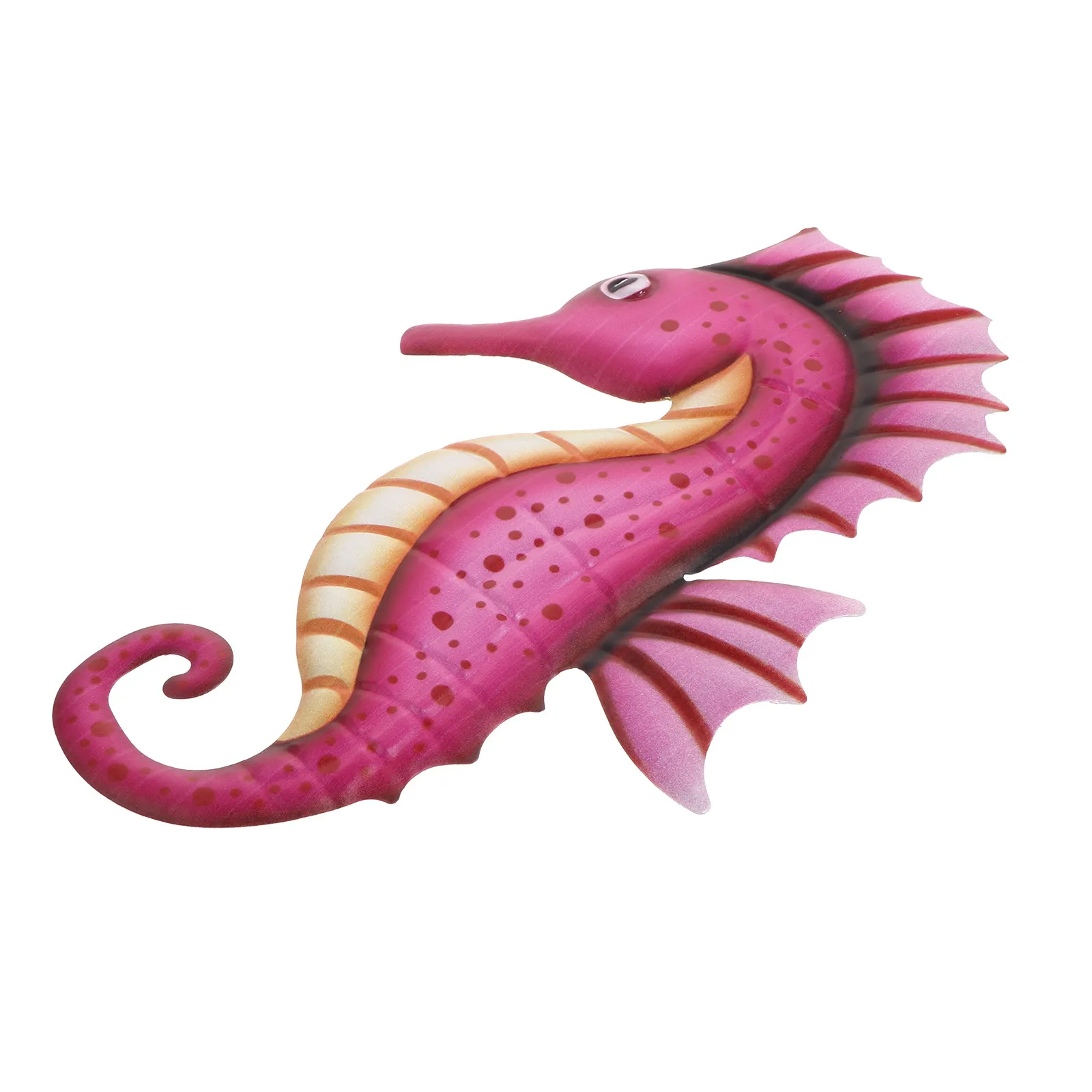 1Pcs Sea Horse Wall Decoration Hippocampus Shaped Hanging Art for Home Living Room Bedroom Cafe Hotel Bar Decorative Pendant