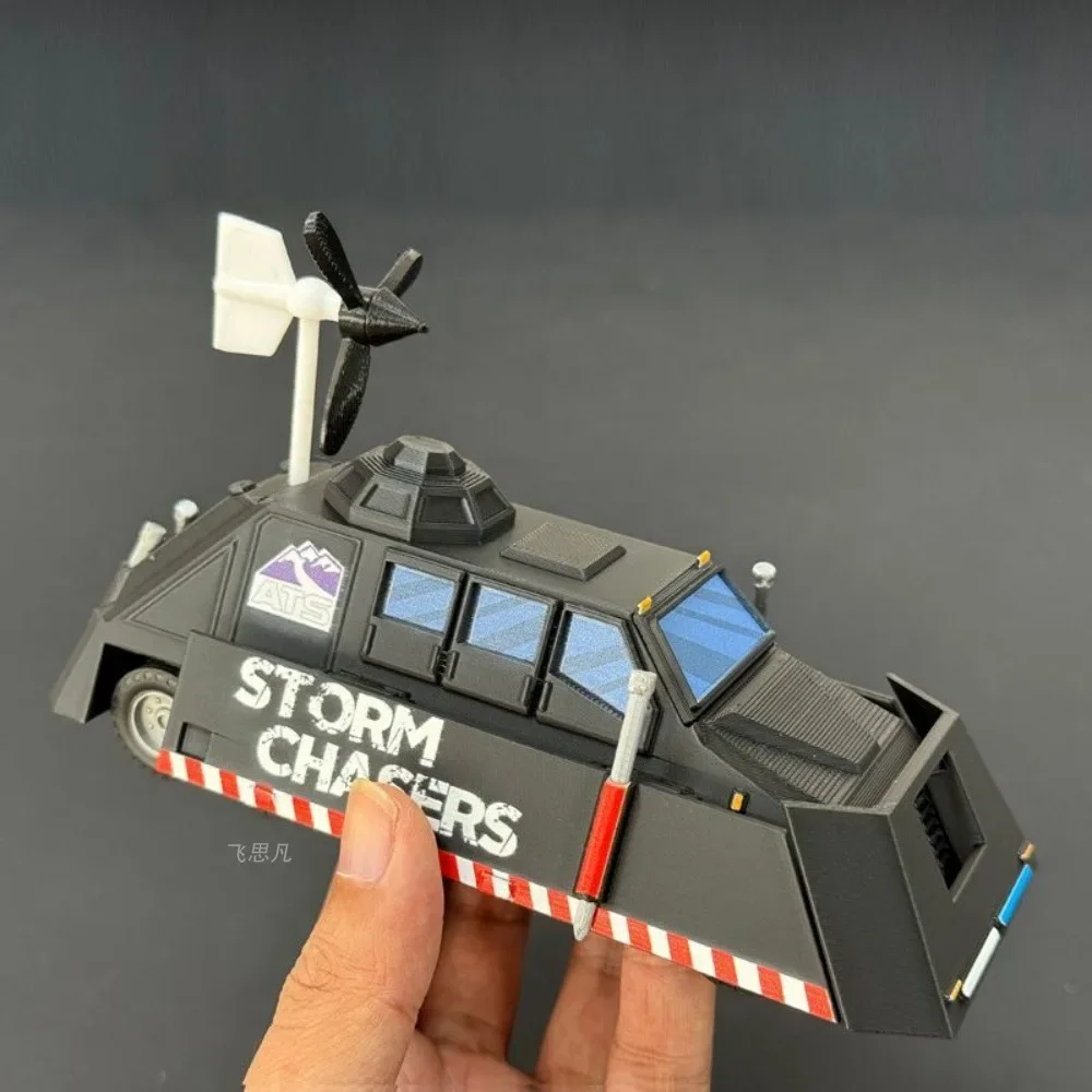 TIV2 Tornado Interceptor 3D-Gedrucktes Modell Ausklappbares Dual-Form-Miniaturauto Tischdekoration Sammlerstück – Detail 4