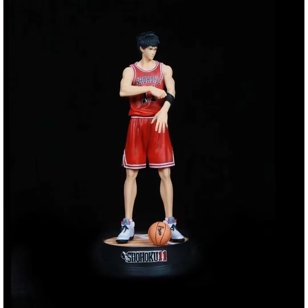 33cm SLAM DUNK Figure Kaede Rukawa Sakuragi Hanamichi Hisashi Mitsui Collection Doll Action Figurines Gift Anime Kid Toy Kawaii